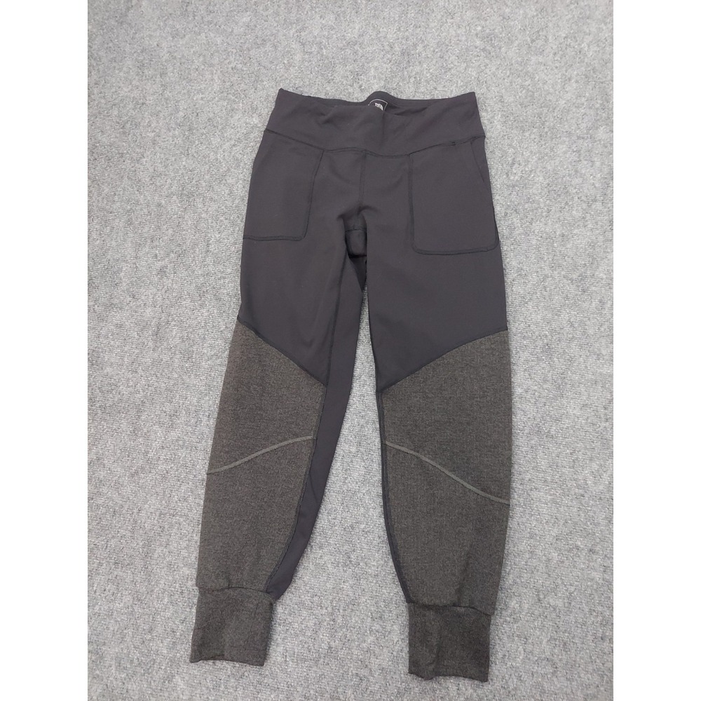 NORTH FACE Motivation Pants Womens Medium Black Gray Flashdry Joggers